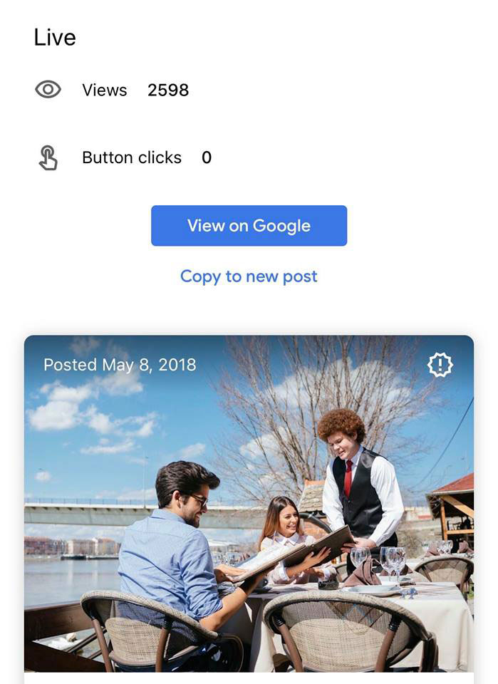 google mu busniess video zapis i live video