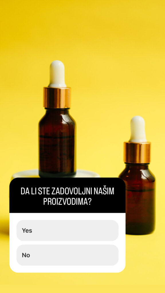 detalji instagram anketa vertikalni video