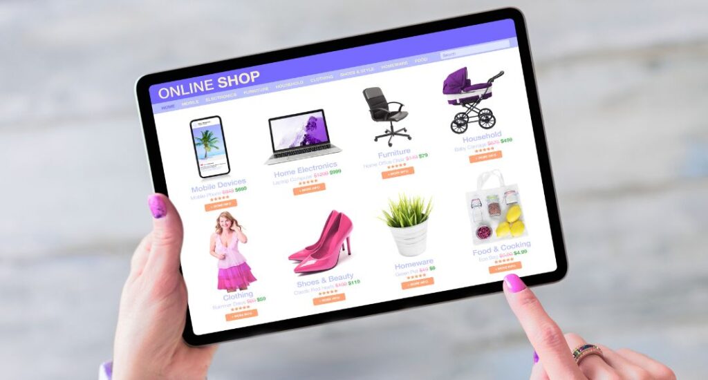 Primer moderne web prodavnice